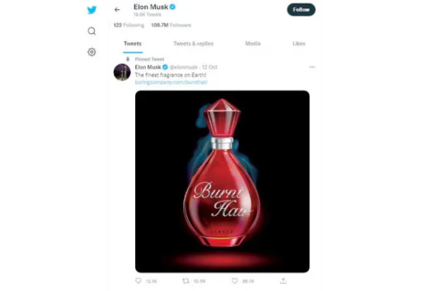 تغريدة إيلون ماسك عبر حسابه على «تويتر»