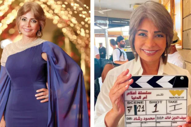 الفنانة سوسن بدر  -  سوسن بدر في كواليس تصوير المشاهد الأولى لمسلسل «أُم الدنيا»