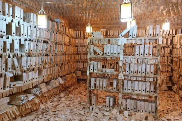 تجهيز بابلو ليمان لأرشيف مستوحى من بورخيس