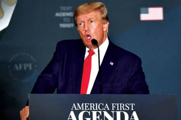 الرئيس الأميركي دونالد ترمب يتحدث في واشنطن يوليو (تموز) الماضي (أ.ف.ب)