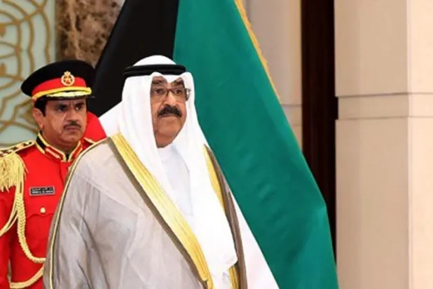 Kuwait's Crown Prince Sheikh Mishal al-Ahmad al-Jaber Al Sabah. (KUNA/AFP)