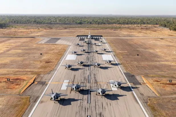 طائرات تابعة لسلاح الجو الملكي الأسترالي (الحساب الرسمي-فيسبوك)