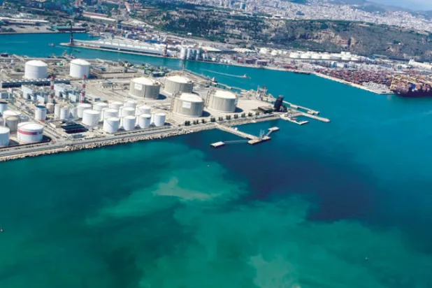 شركة إناجاز الإسبانية مشغلة خطوط الأنابيب تسعى لتخفيض عدد شحنات الغاز الطبيعي المسال التي تستقبلها (رويترز)