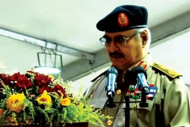 Field Marshal Khalifa Haftar, commander-in-chief of the Libyan National Army