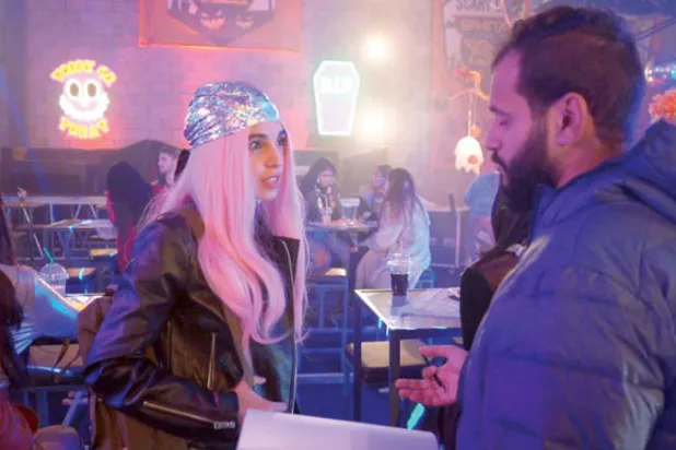 سلمى في أحد أدوارها