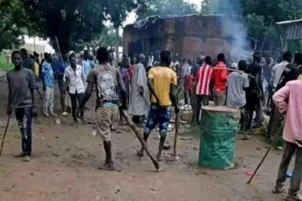 بلیو نیل کے علاقے میں قبائلی تنازعات کے منظر کو دیکھا جا سکتا ہے (اے ایف پی)