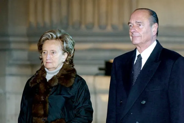 برناديت الأرستقراطية... وشيراك ابن الشعب (غيتي)