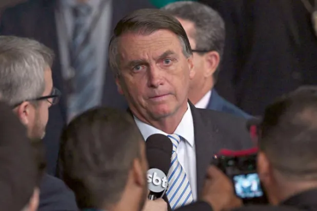 الرئيس البرازيلي المنتهية ولايته جايير بولسونارو (أ.ف.ب)