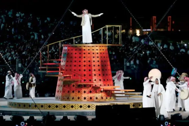 Riyad Sezonu’nun açılış töreninden (Mişal Kadir)