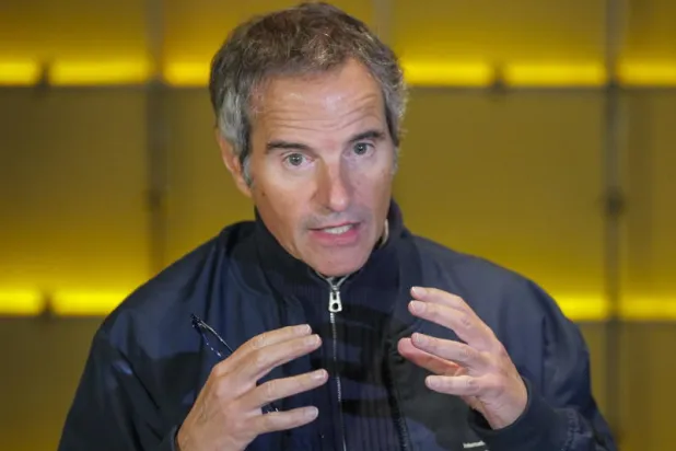 المدير العام للوكالة الدولية للطاقة الذرية رافائيل غروسي (إ.ب.أ)