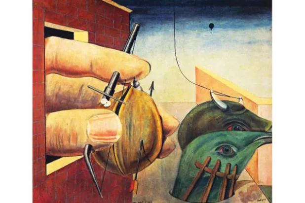 من لوحات المعرض في ميلانو