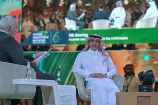 Suudi Arabistan Maliye Bakanı Muhammed el-Cedan (Fotoğraf: Beşir Salih)