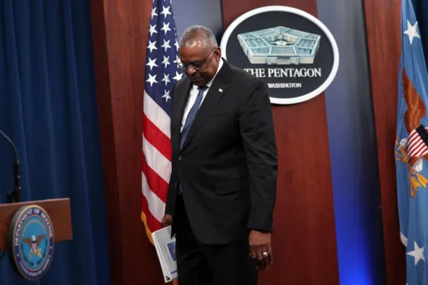 وزير الدفاع الأميركي لويد أوستن (أ.ف.ب)