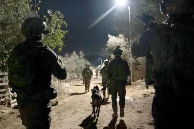 İsrail ordusu, Nablus'ta aktivistlerin öldürüldüğü gece çekilen fotoğrafı yayınladı. 
