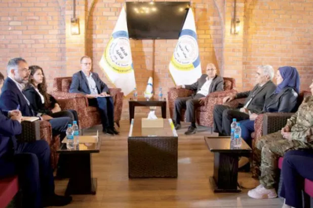 Kanada heyeti, Özerk Yönetim’in Dış İlişkiler Dairesi ile görüşme gerçekleştirdi. (Şarku’l Avsat)