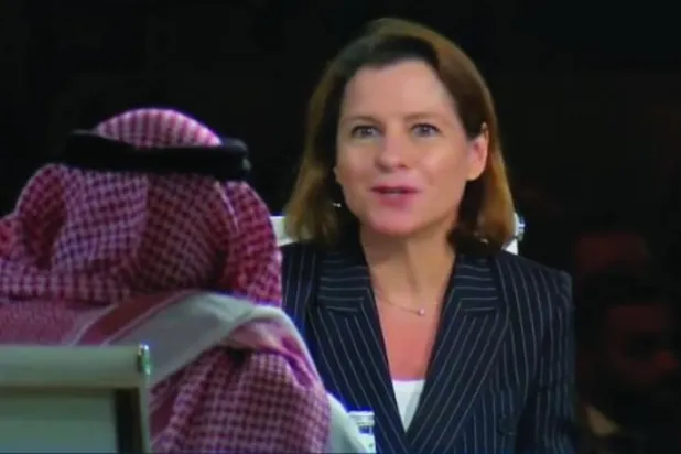 ENGIE CEO Catherine MacGregor (Asharq Al-Awsat)