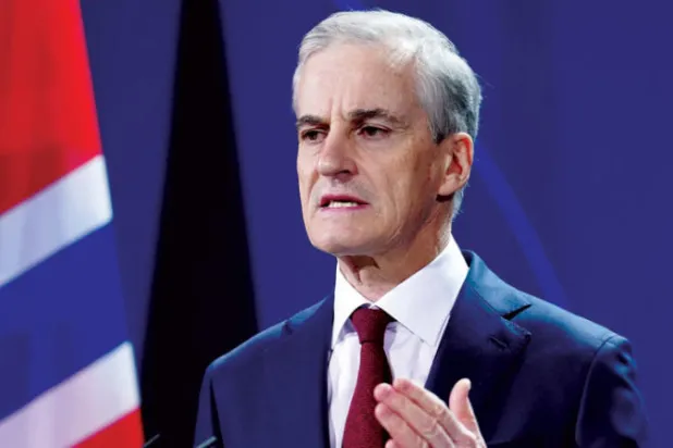 رئيس الوزراء النرويجي جوناس غارستوره (د.ب.أ)