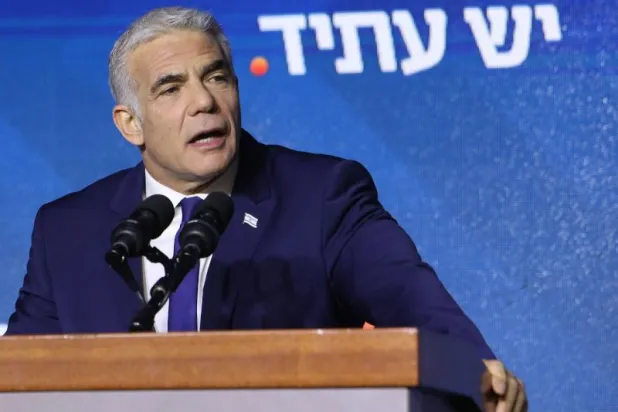 رئيس الوزراء الإسرائيلي يائير لبيد (أ.ف.ب)