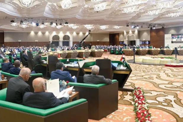 القمة العربية اختتمت أعمالها في الجزائر أمس (رويترز)