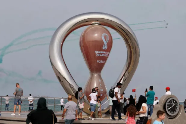 سيسافر نحو 30 ألف إسرائيلي إلى قطر لمشاهدة مباريات كأس العالم (رويترز)