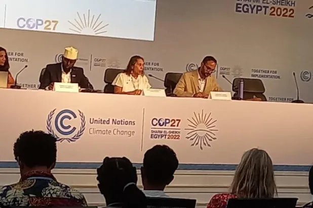 مؤتمر صحافي لشبكة العمل المناخي ناقش قضية التمويل