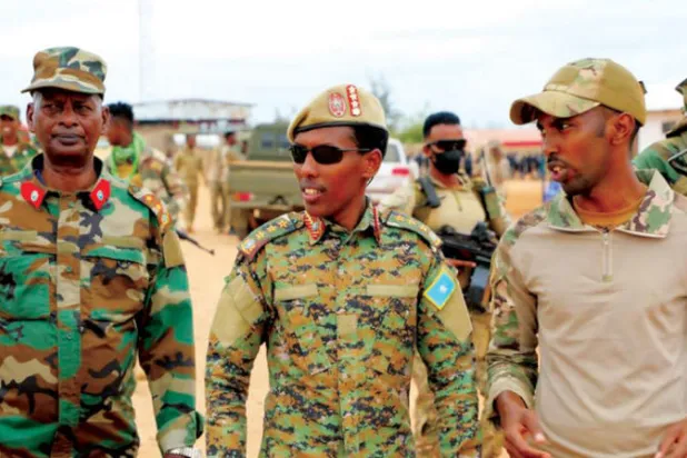 قائد الجيش الصومالي يفتتح معسكراً جديداً لتدريب قواته (وكالة الأنباء الرسمية)