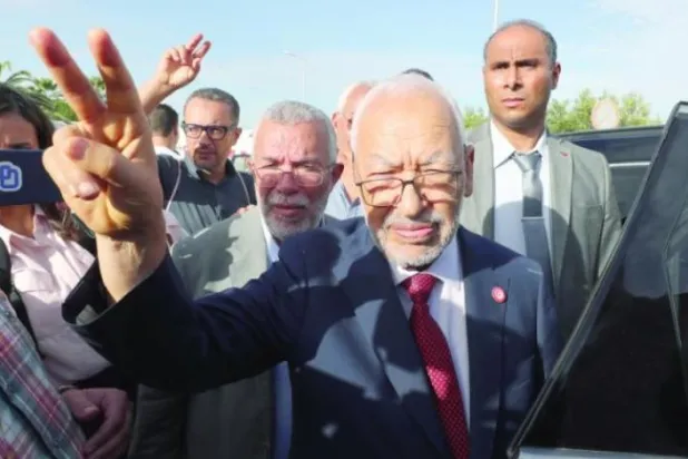 Nahda Hareketi lideri Raşid Gannuşi. (EPA)