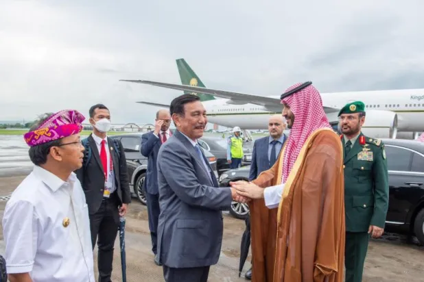 ولي العهد السعودي الأمير محمد بن سلمان خلال مشاركته في قمة العشرين بإندونيسيا (واس)