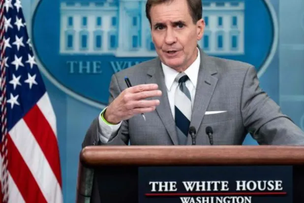 Ulusal Güvenlik Konseyi Stratejik İletişim Koordinatörü John Kirby. (AFP)