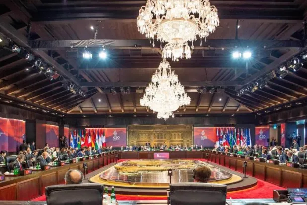 Saudi Arabia actively participated in the business agenda and meetings of the G20 summit in Bali. (Asharq Al-Awsat)