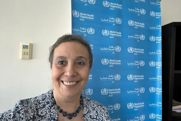 الدكتورة ريانة بو حاقة، ممثلة منظمة الصحة العالمية لدى قطر  («الشرق الأوسط»)