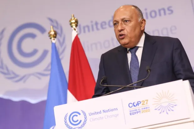 وزير الخارجية المصري سامح شكري (إ.ب.أ)