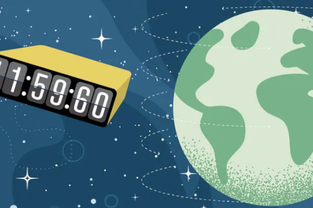 أضيفت ثوانٍ كبيسة على مدار نصف القرن الماضي لتعويض الفرق بين الوقت الذري ودوران الأرض الأبطأ