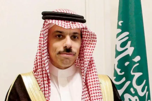Saudi Foreign Minister Prince Faisal bin Farhan bin Abdullah. (EPA)