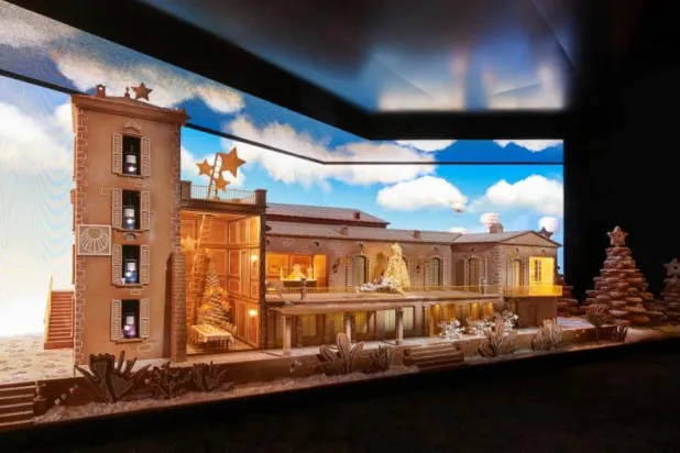 نفذ هذا المشروع حوالي 200 حرفي متخصص على مدى عام تقريباً (تصوير: أدريان ديران)