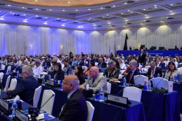 Bahreyn’de düzenlenen Manama Diyalogu oturumları 20 Kasım’da sona erdi. (Şarku’l Avsat)