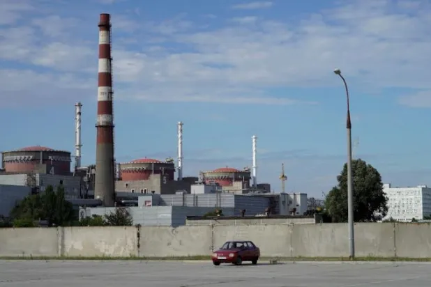 محطة زابوريجيا للطاقة النووية (أ.ف.ب)