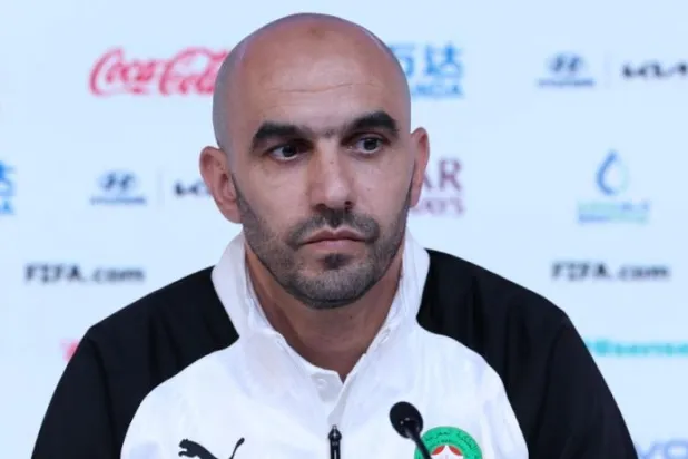 وليد الركراكي مدرب المغرب (أ.ف.ب)