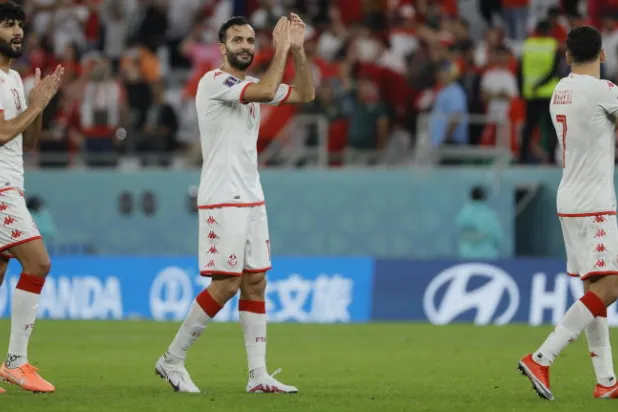 منتخب تونس كان قريباً من تحقيق الفوز في مواجهة الدنمارك (إ.ب.أ)
