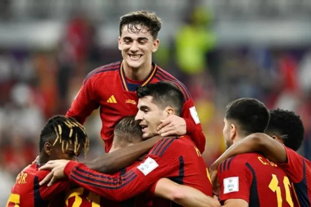 إسبانيا أمطرت شباك كوستاريكا بسباعية (رويترز)