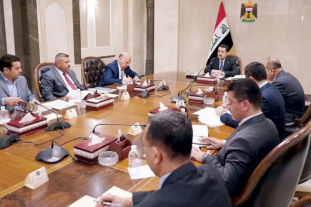 السوداني مترئسا اجتماع المجلس الوزراي للأمن الوطني (واع)