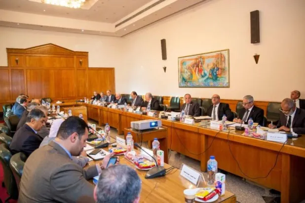 اجتماع اللجنة التنسيقية المشتركة العليا بين وزارتي «الري» و«الزراعة» بمصر (وزارة الموارد المائية والري)