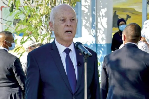 Tunus Cumhurbaşkanı Kays Said (AFP)