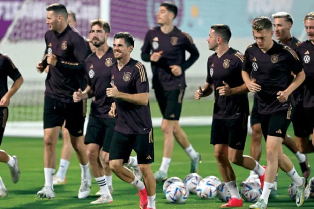  هل بإمكان ألمانيا مداواة جراحها ووضع خسارة اليابان خلف ظهرها؟ (أ.ف.ب)