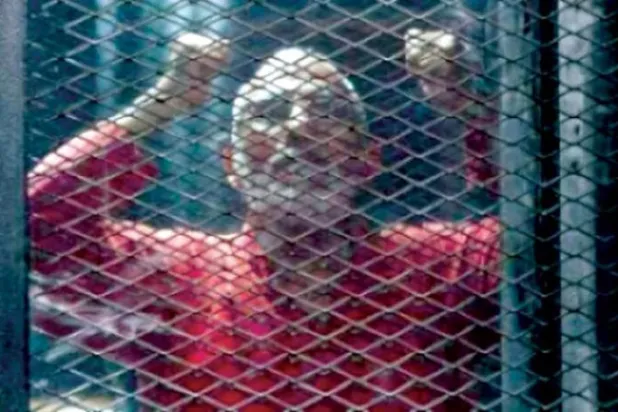 Mısır'da ‘idam ve müebbet hapis’ cezasına çarptırılan Müslüman Kardeşler Rehberi Muhammed Bedi. (Arşiv-Reuters)