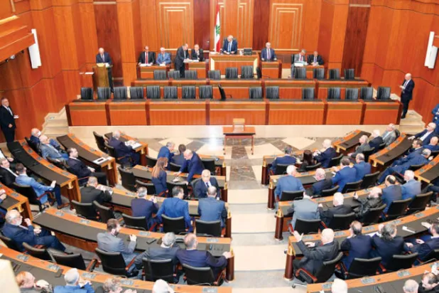 البرلمان اللبناني لا يزال عاجزاً عن انتخاب رئيس للجمهورية (د.ب.أ)