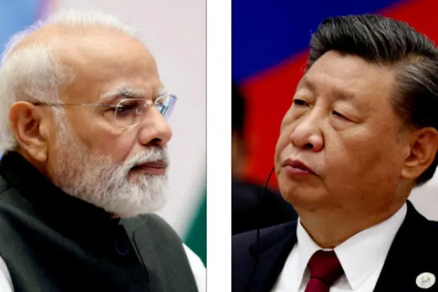 الرئيس الصيني (إ.ب.أ)  -  رئيس الوزراء الهندي  (إ.ب.أ)