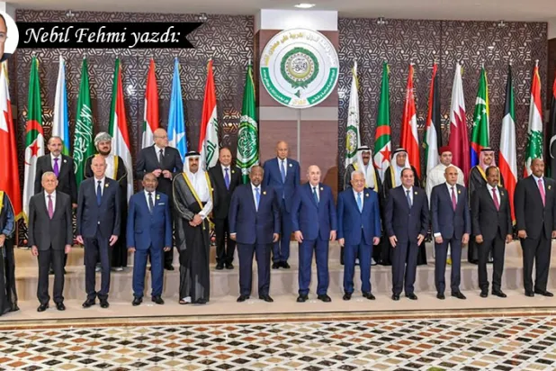 Cezayir'in başkentinde bir araya gelen Arap liderler (AFP)