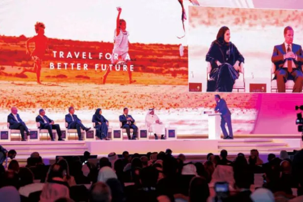 The Global Summit of the World Travel & Tourism Council (WTTC) is currently being held in Riyadh. (Asharq Al-Awsat) 