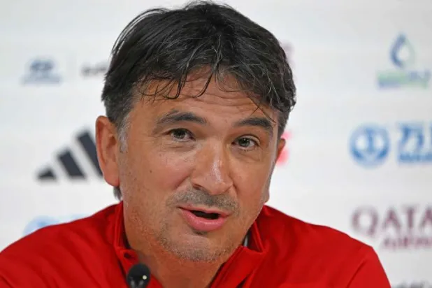 زلاتكو حذر لاعبي كرواتيا من طريقة لعب بلجيكا (أ.ف.ب)